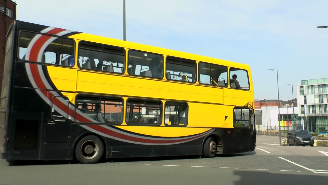 ROCHDALE BUSES FILMED MARCH 31st 2021 CORONA PANDEMICH LOCKDOWN3 BY DAVE SPENCER PMP FILMS
