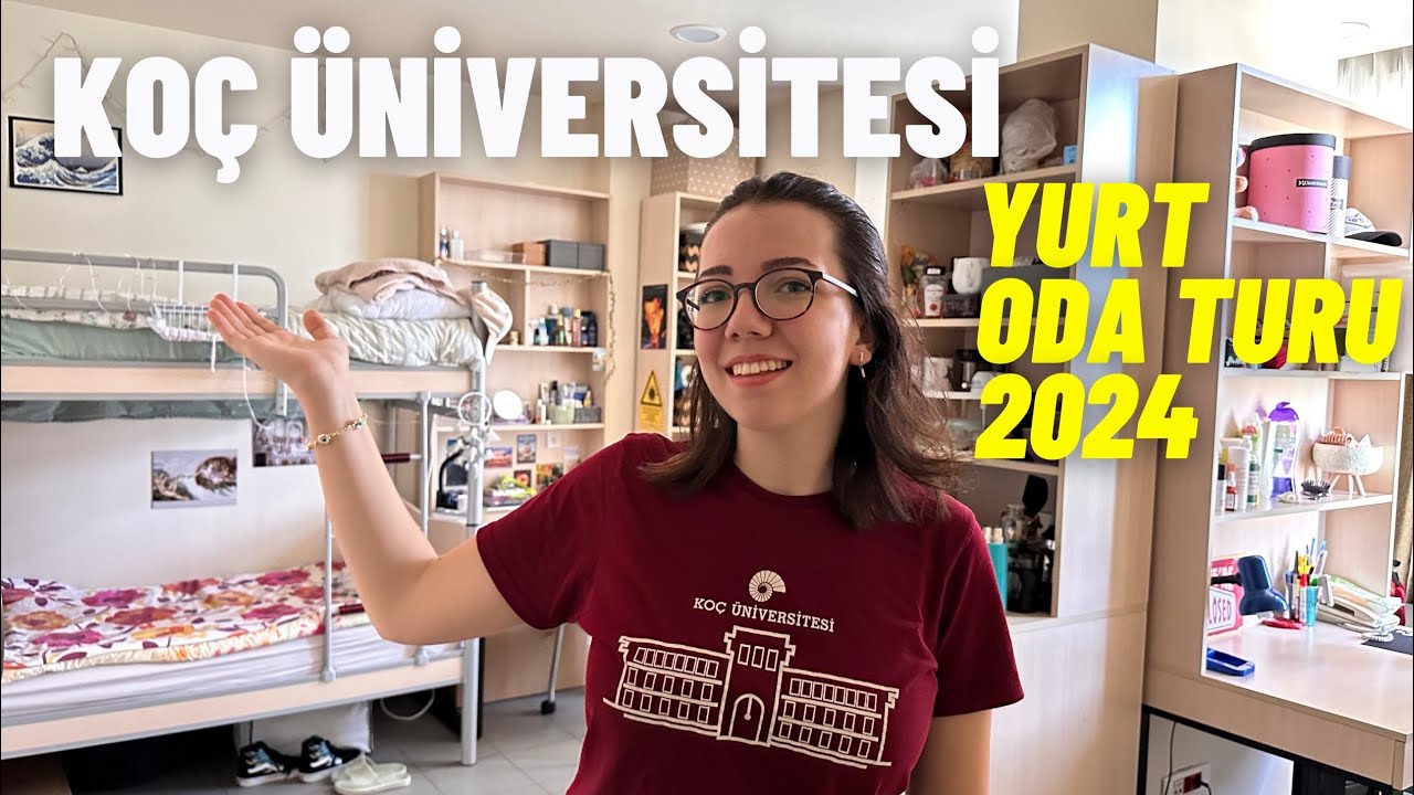 🏡🐿 KOÇ ÜNİVERSİTESİ YURT ODA TURU 2024 | Yağmur Kurt