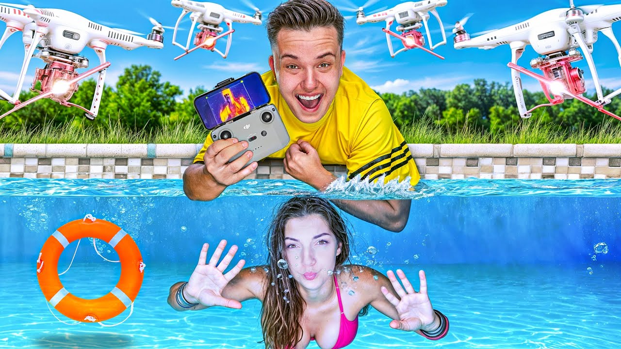 WIELKI CHOWANY DRONAMI z NASZĄ EKIPĄ!