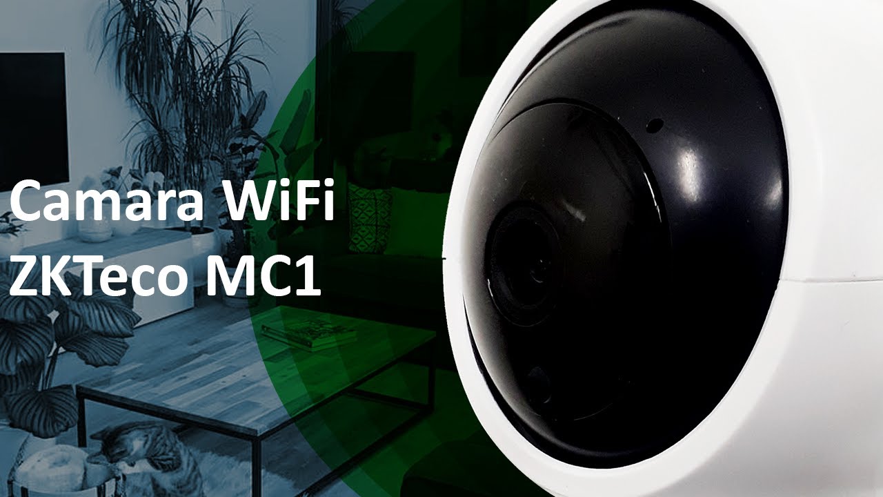 c&aacute;mara de seguridad panor&aacute;mica wifi ZKTeco MC1