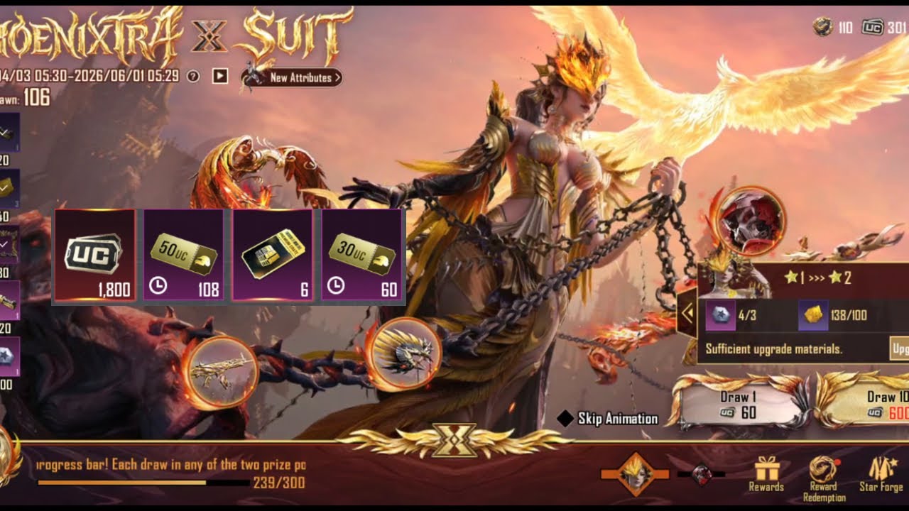 New X Suit Crate Opening in Bgmi | Phoenixtra x suit
