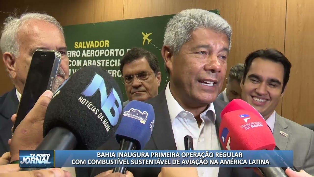 BAHIA INAUGURA PRIMEIRA OPERAÇÃO REGULAR COM COMBUSTÍVEL SUSTENTÁVEL DE AVIAÇÃO NA AMÉRICA LATINA