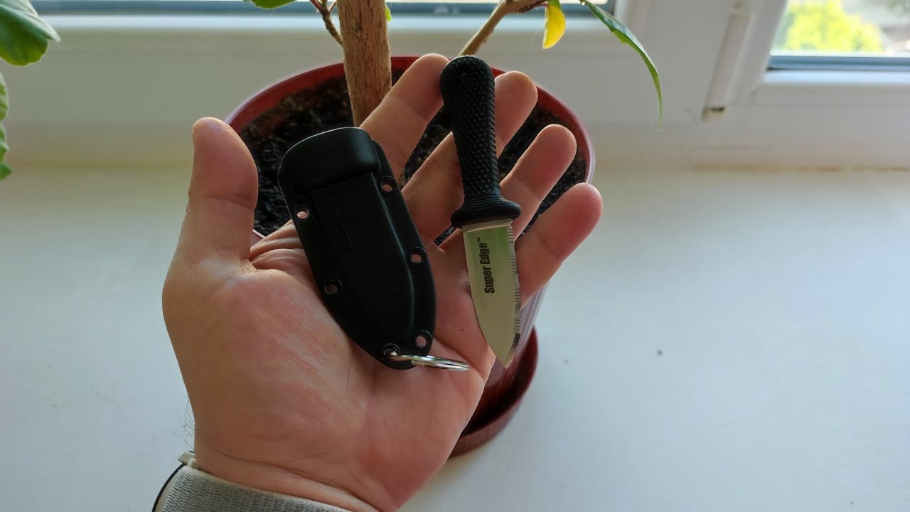 Cold Steel Super Edge нож который выручит/дополнение к EDC