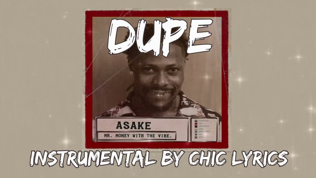 Asake Dupe Instrumental