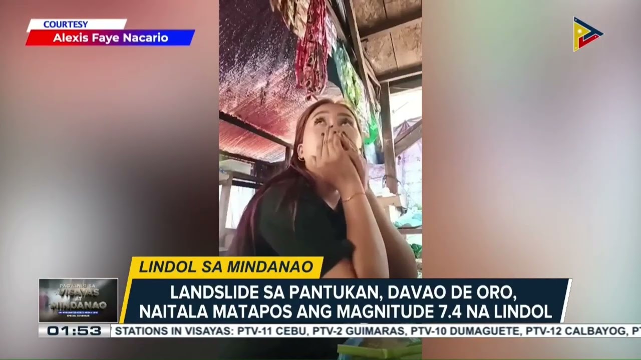 #ISMPagyanigSaVisayasAtMindanao | Landslide sa Pantukan, Davao De Oro, naitala matapos an...