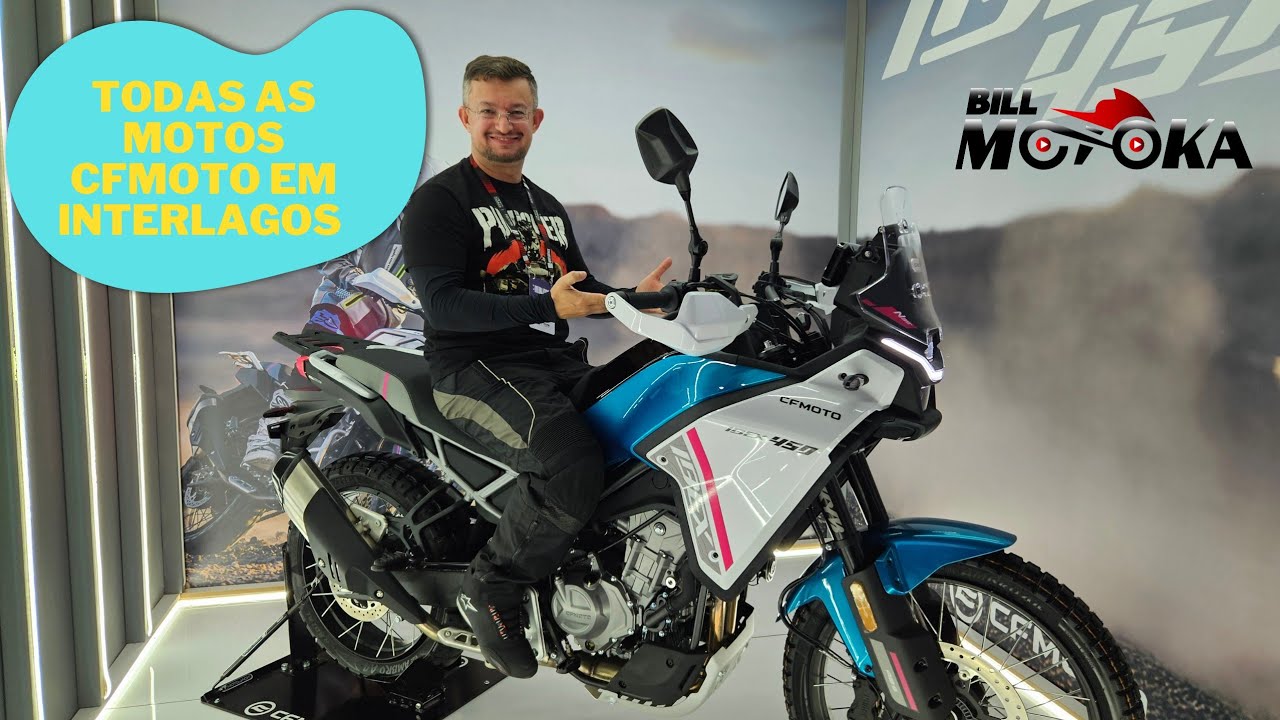 Todas as MOTOS no STAND da CFmoto Brasil + informações de bastidores, veja as motos bem de pertinho.