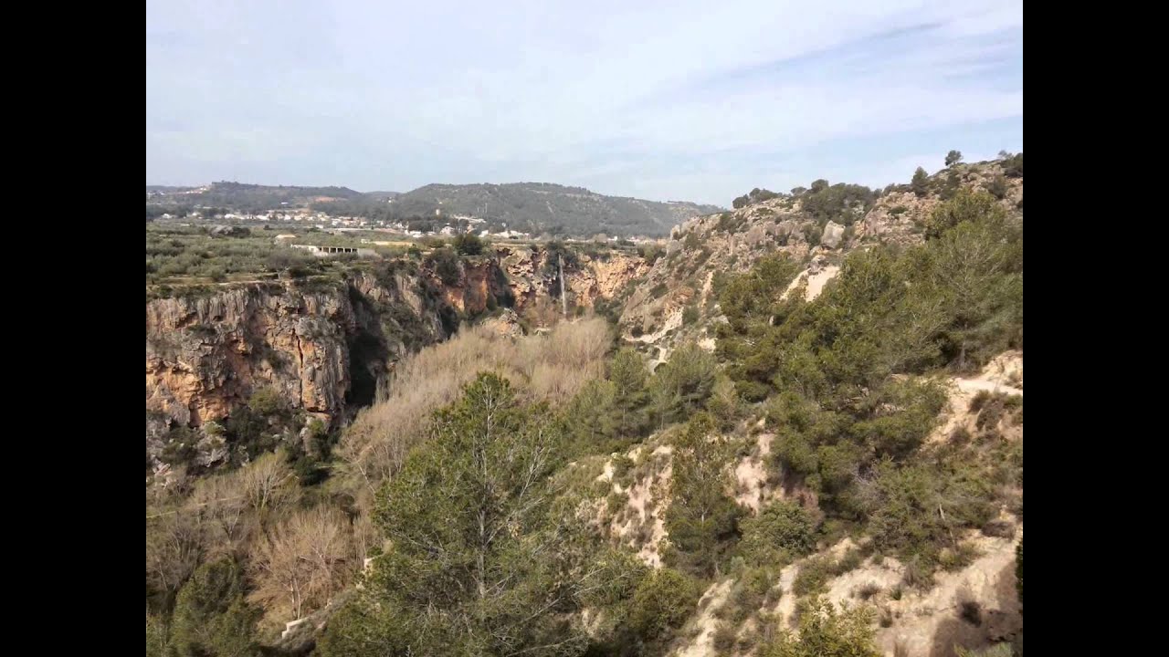 Salto de la novia desde el Palancia (Segorbe 5/4/2015) #senderismovalencia