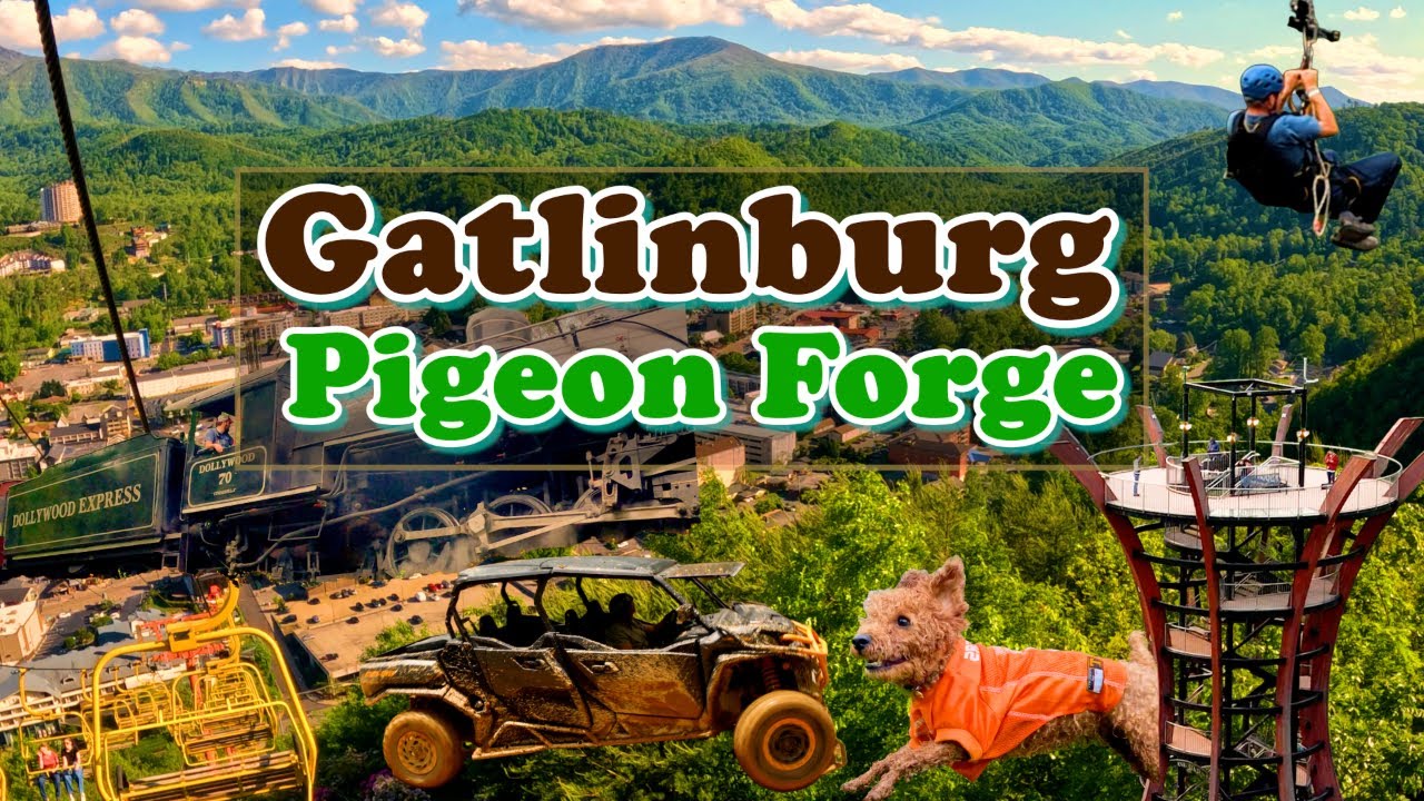 GATLINBURG - PIGEON FORGE 2025 - Anakeesta, Dollywood, Wildside, Shows & Cabins