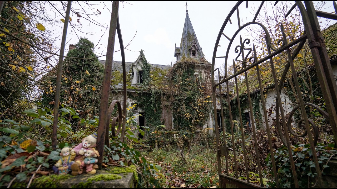 Abandoned House with a Secret Underground Room