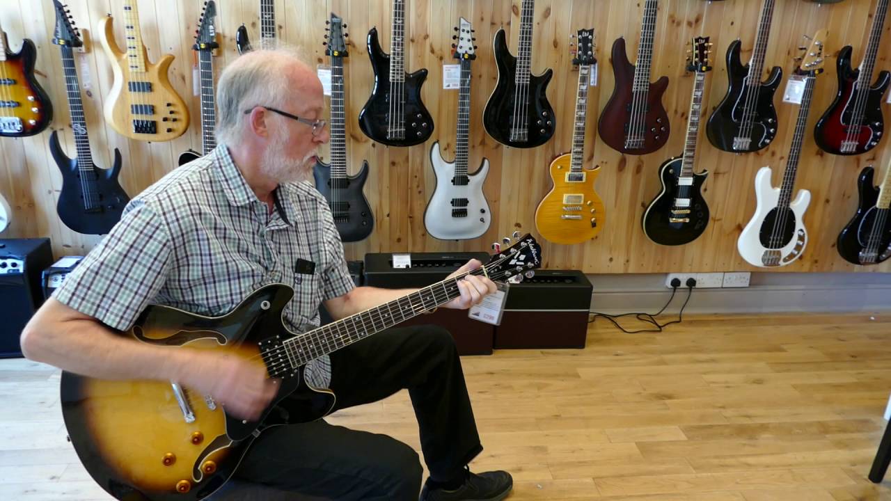Classic rock 'n' roll on a Washburn HB30 semi acoustic