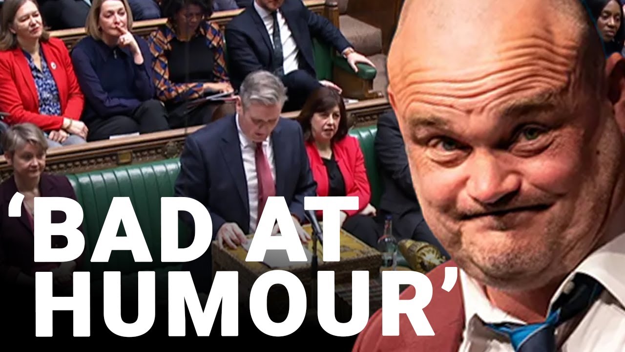 Al Murray isn't amused by Keir Starmer at PMQs