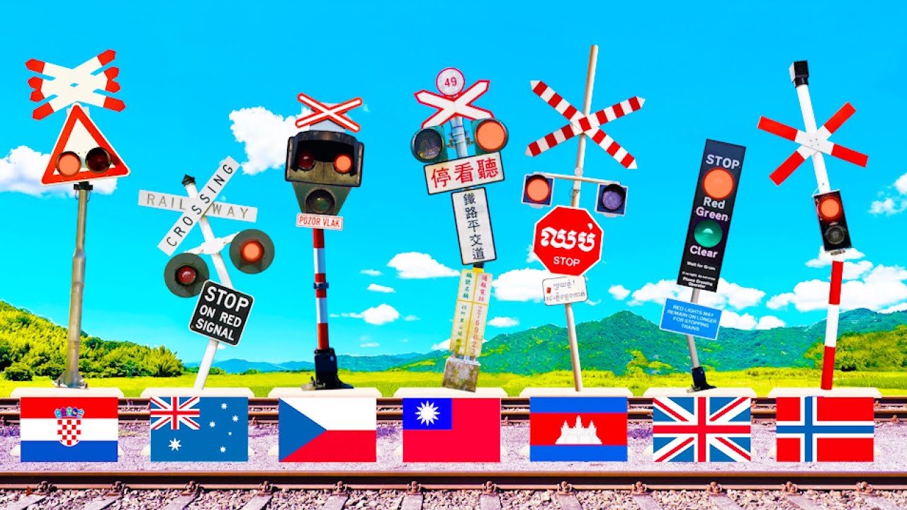 Railroad Crossing Collection from Around the World 7