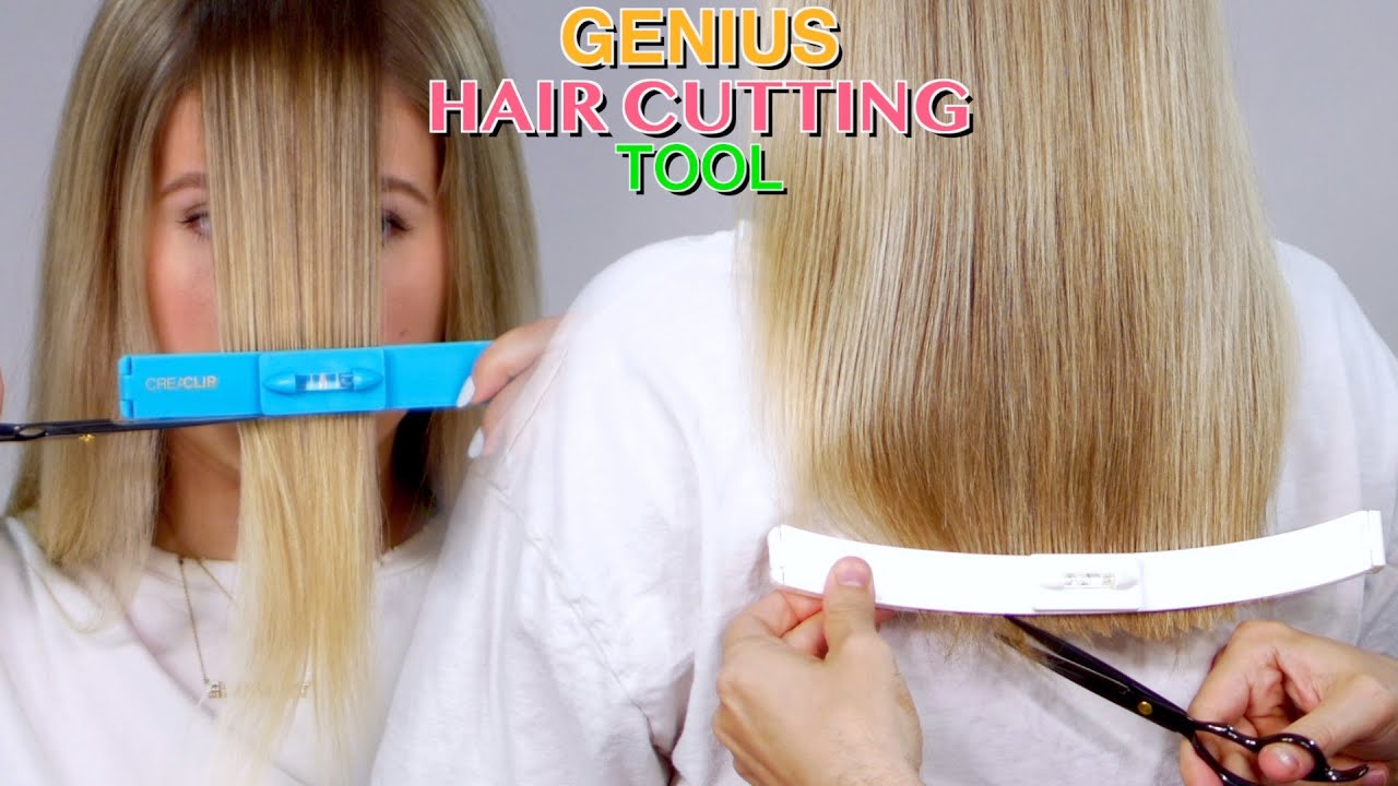 GENIUS HAIR CUTTING TOOL!