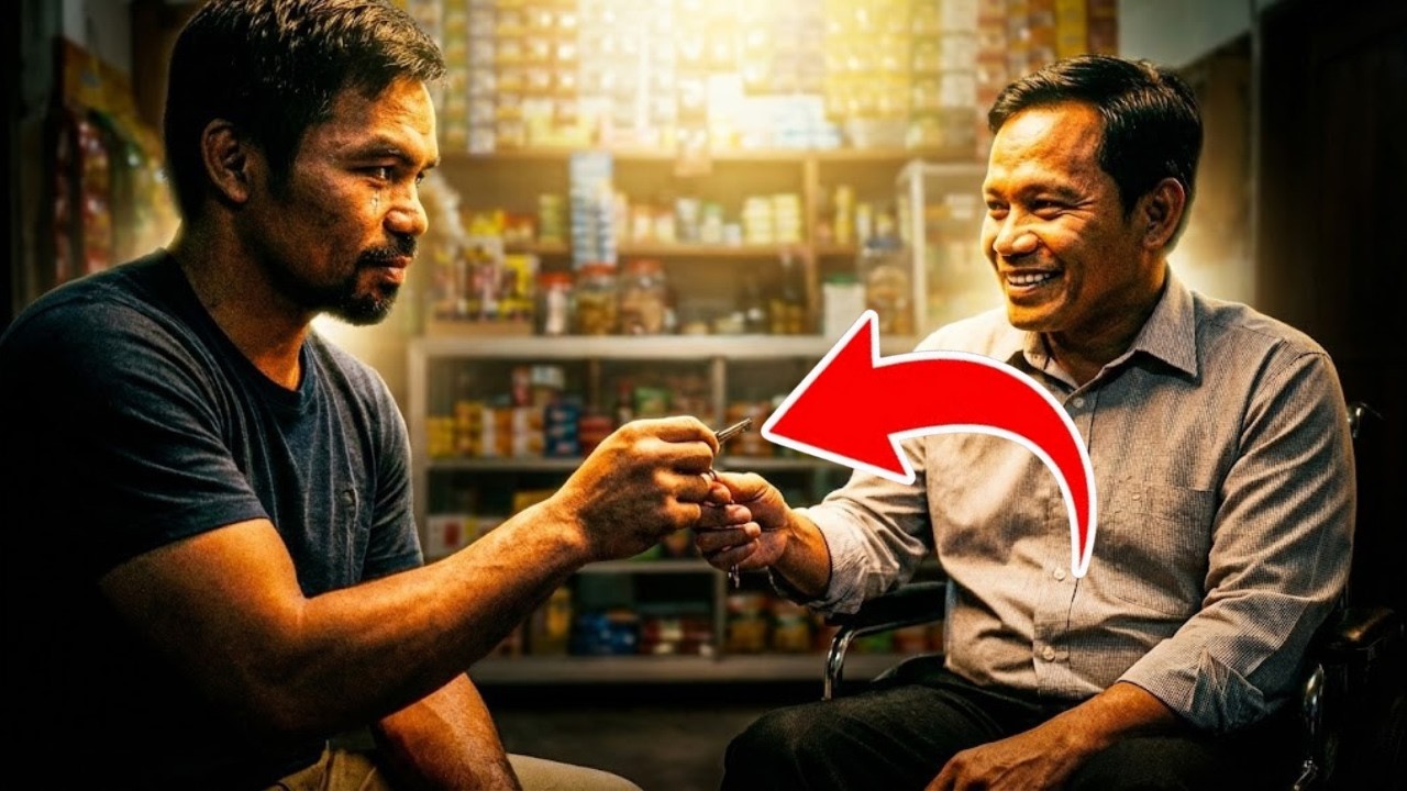 Binigyan ni Manny Pacquiao ng sariling negosyo ang isang taong may kapansanan — walang makapaniwala!