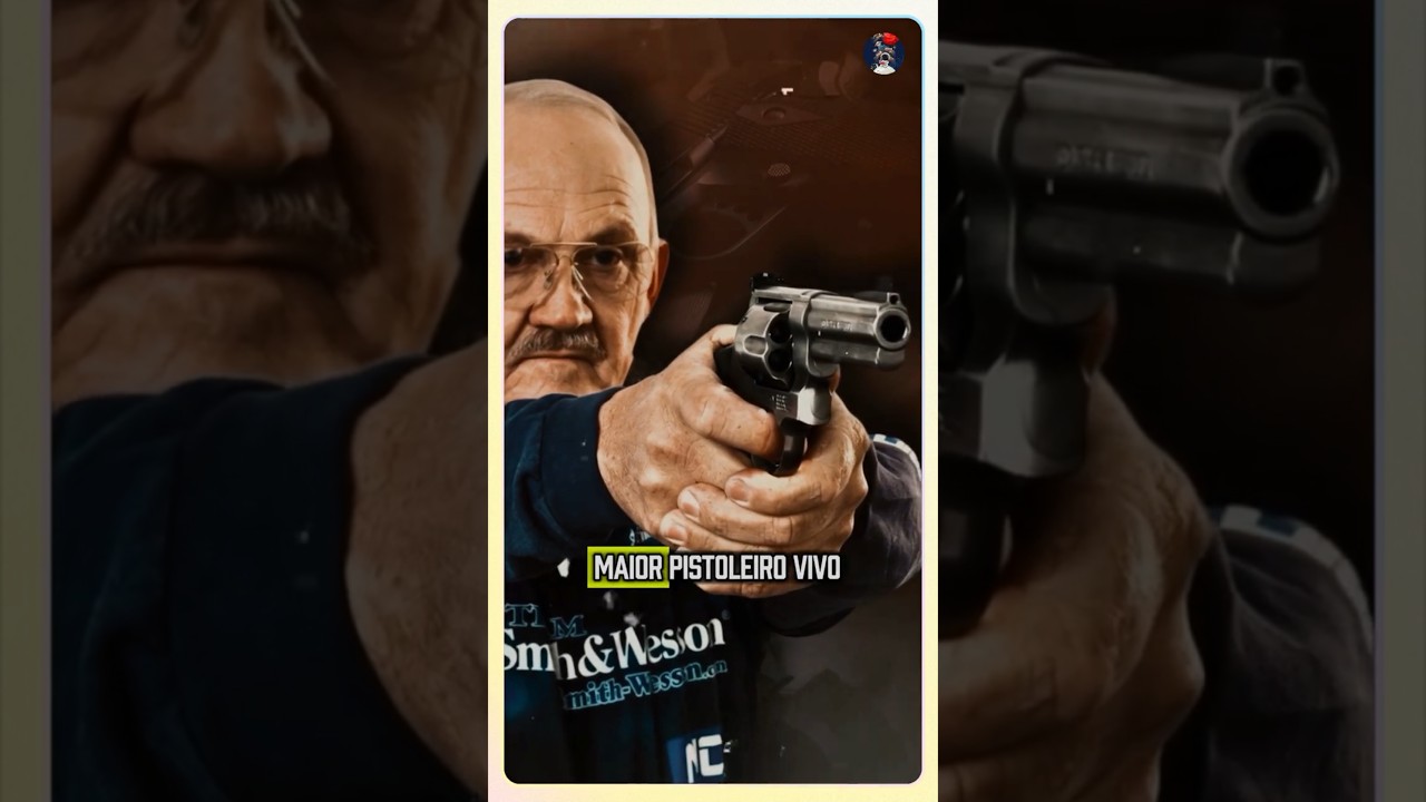 Esse homem &eacute; o maior pistoleiro vivo 😮