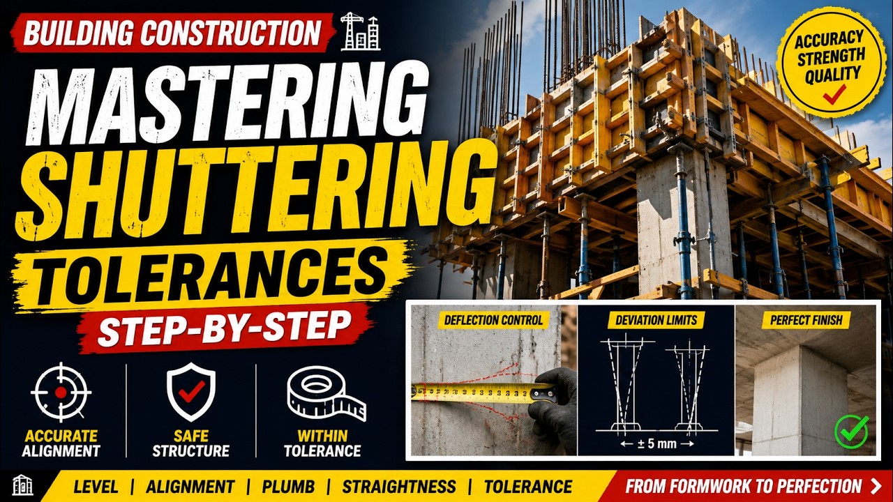 Mastering Shuttering Tolerances Step by Step