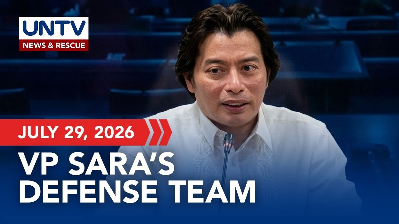 Atty. Michael Poa meets the press on Day 10 of VP Sara Duterte's impeachment trial | July 29, 2026