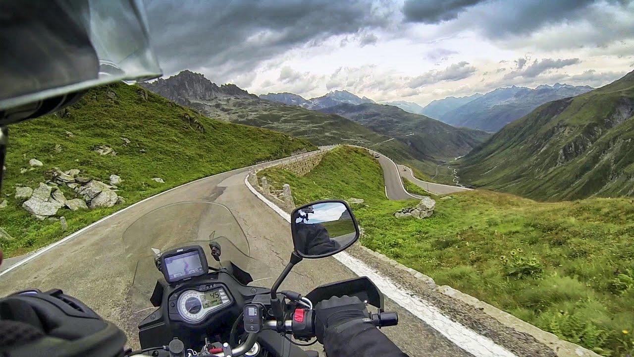 Road trip moto : Suisse/Italie - Col de la Furka/Glacier du Rhône (18 août 2016)