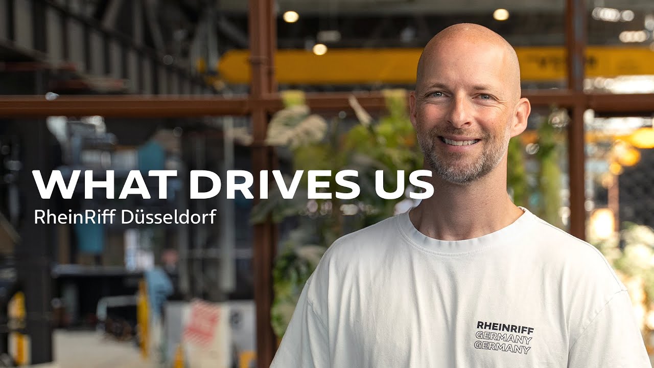What drives us - Das RheinRiff Düsseldorf: Surfen, Events und Community unter einem Dach