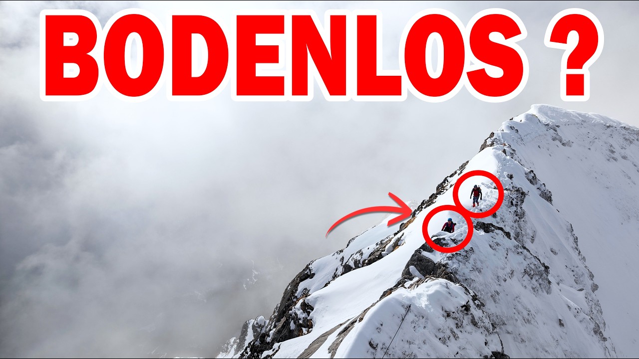 Persailhorn Klettersteig im Winter: Lebensgefährlich oder Traumtour? #bergsteigen #winter