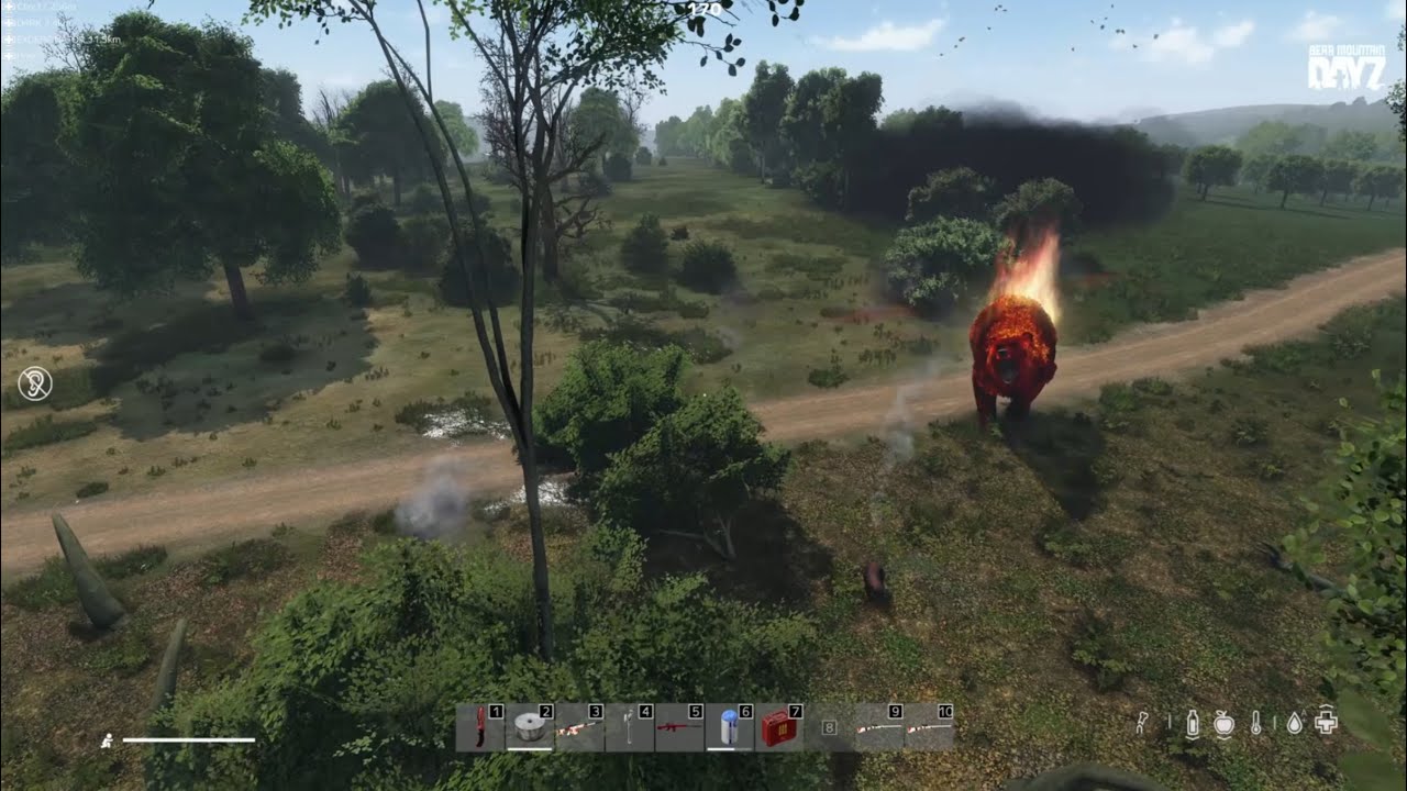2 person tricky Papa Bear kill on Bear Mountain 2  #papabear #darkhorde #bearmountain #pve #dayzmod
