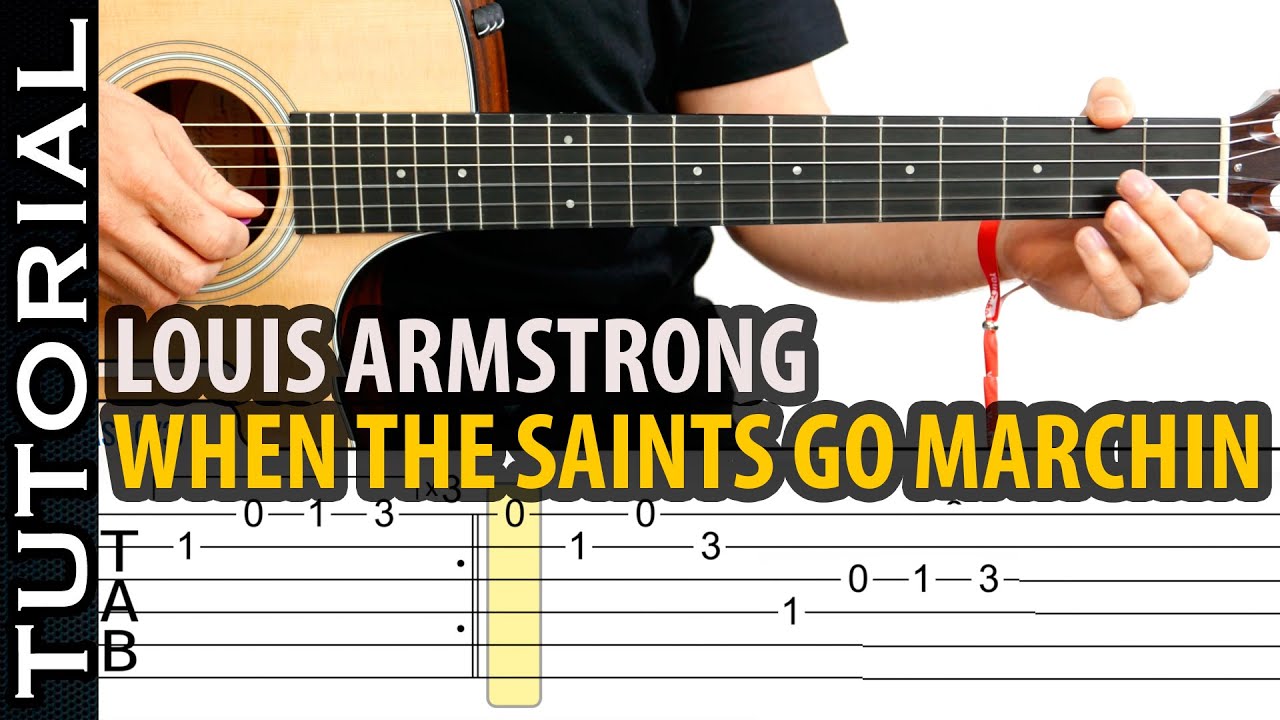 Canción Fácil Melodía When The Saints en guitarra  | Guitarraviva