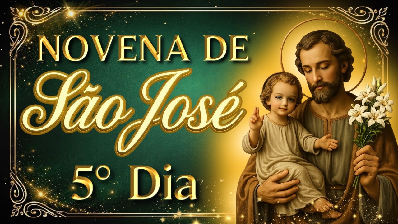 NOVENA COMPLETA A SÃO JOSÉ 5° DIA 14/03/2026 #shortscatolicos #novenadesãojosé #novena #saojose