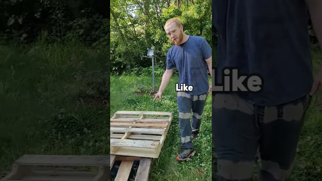 PART 1:How To Build Green House out of Recycled Pallets #diy #free #greenhouse