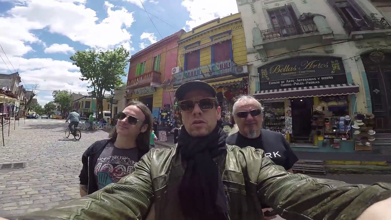Thomas Lang on tour with Paul Gilbert South American leg 2017 Part 2