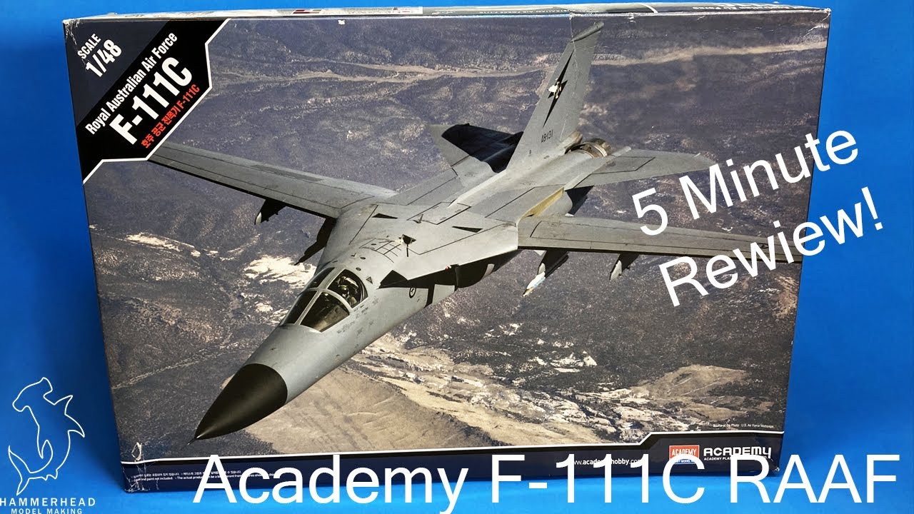 Academy F-111C RAAF 1/48 | 5 Minute Review