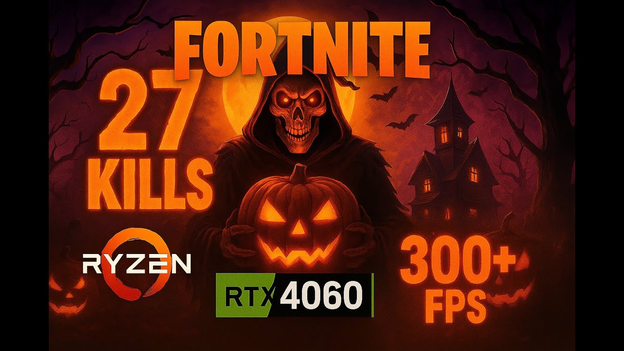 Fortnite VS Ryzen 7 5800x | Performance mode, Low Settings - 1080p