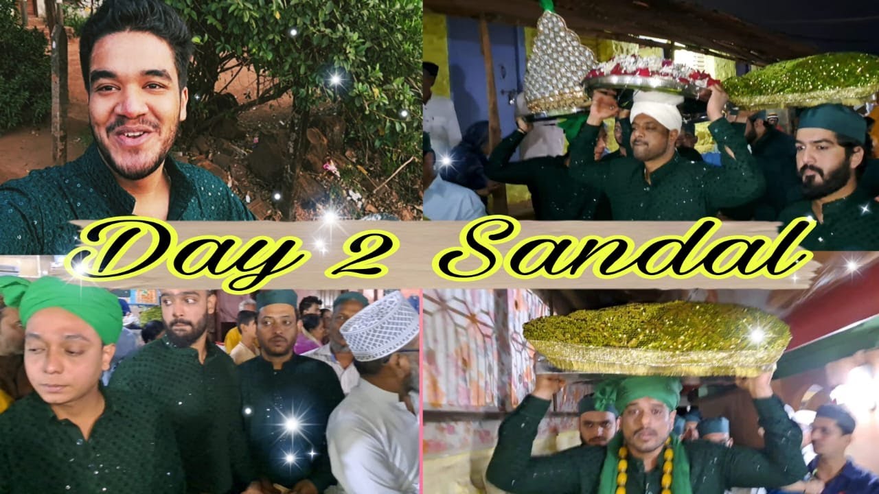 Peer Malik Rehan Shah Baba(Vishalgad)ka Sandal Mubarak 2023😇