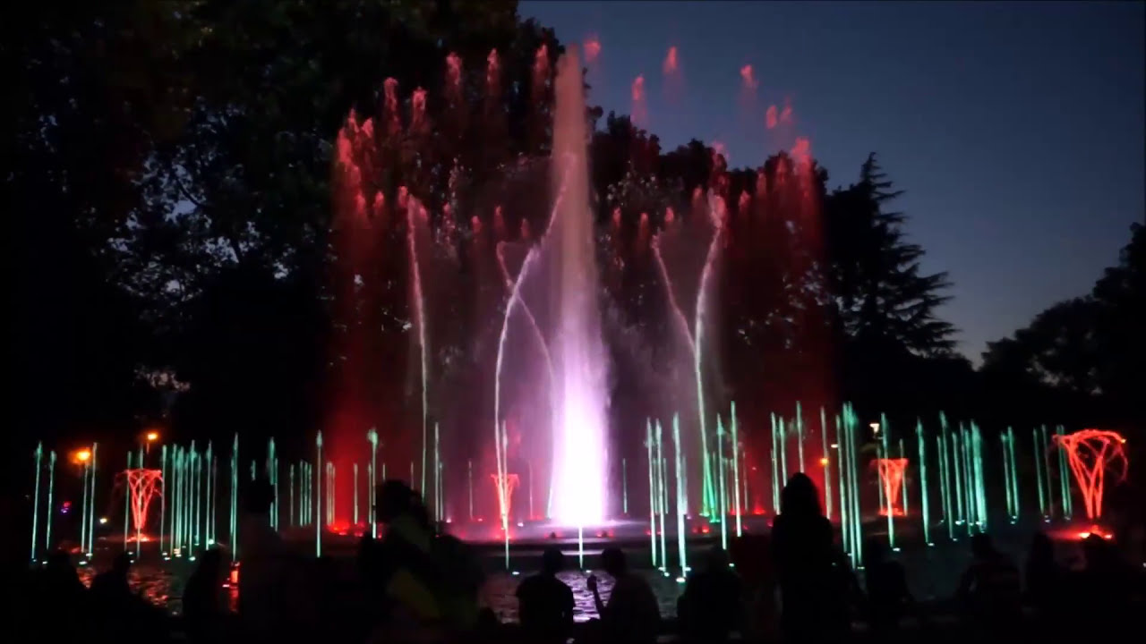 Musical Fountain (Pilgrim on the Road) - Margaret Island, Budapest