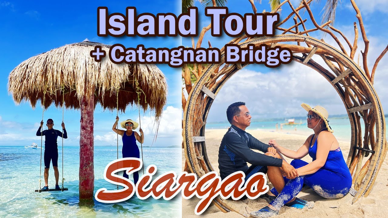 Siargao Island Tour 🇵🇭 | Naked, Daku & Guyam Adventure plus Catangnan Bridge
