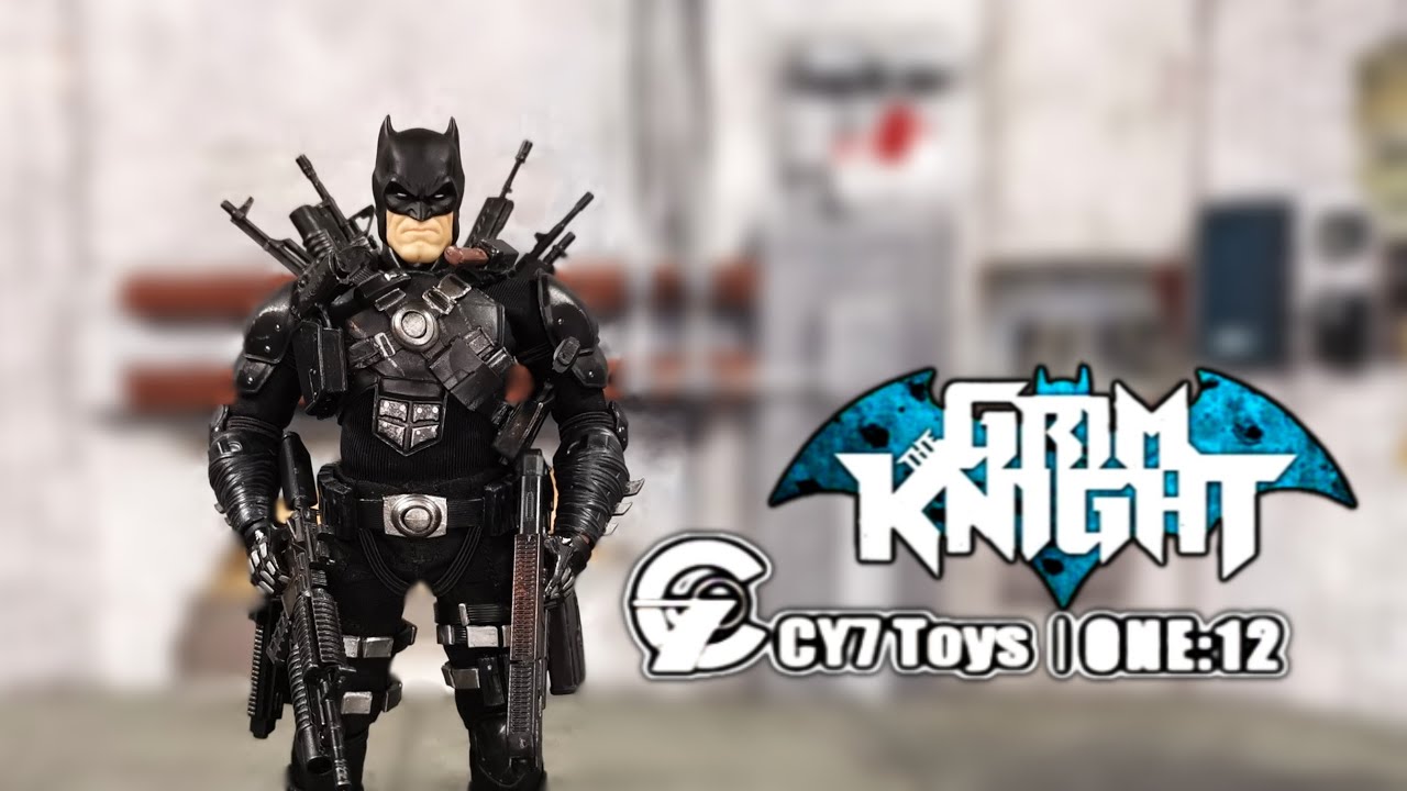 CY7 Toys Grim Knight Batman DELUXE 1/12 action figure Unboxing REVIEW 