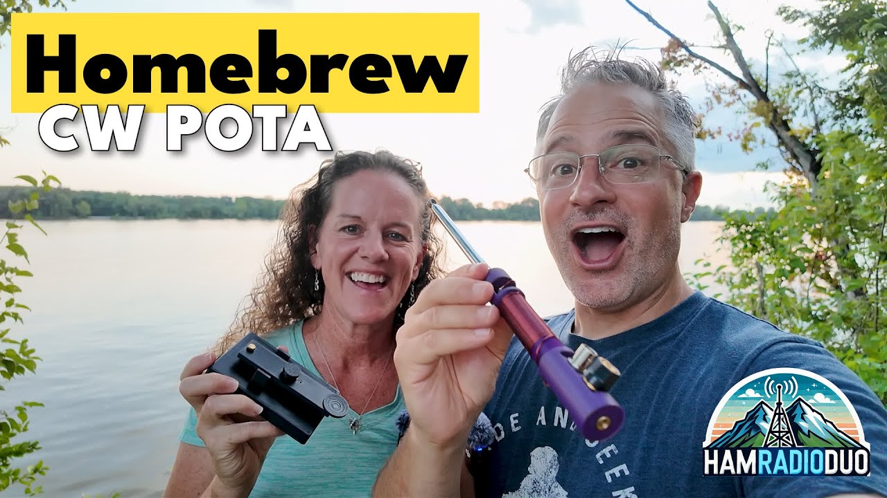 Homebrew CW POTA: DX в Нидерланды!