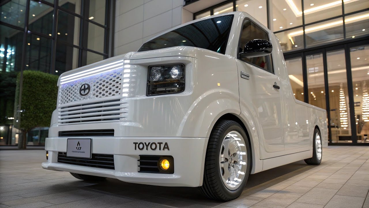 【最新モデル】トヨタ 新型ミニエーストラック完全公開！コンパクトで最強の商用軽トラック登場