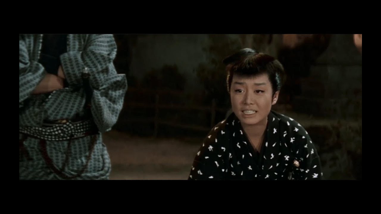 【美空ひばり】「ふり袖ざくら」の生歌と仁義を切るシーン【映画歌謡】
