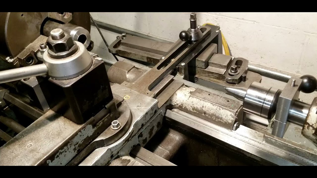 14" rockwell lathe taper attachment (part 2)