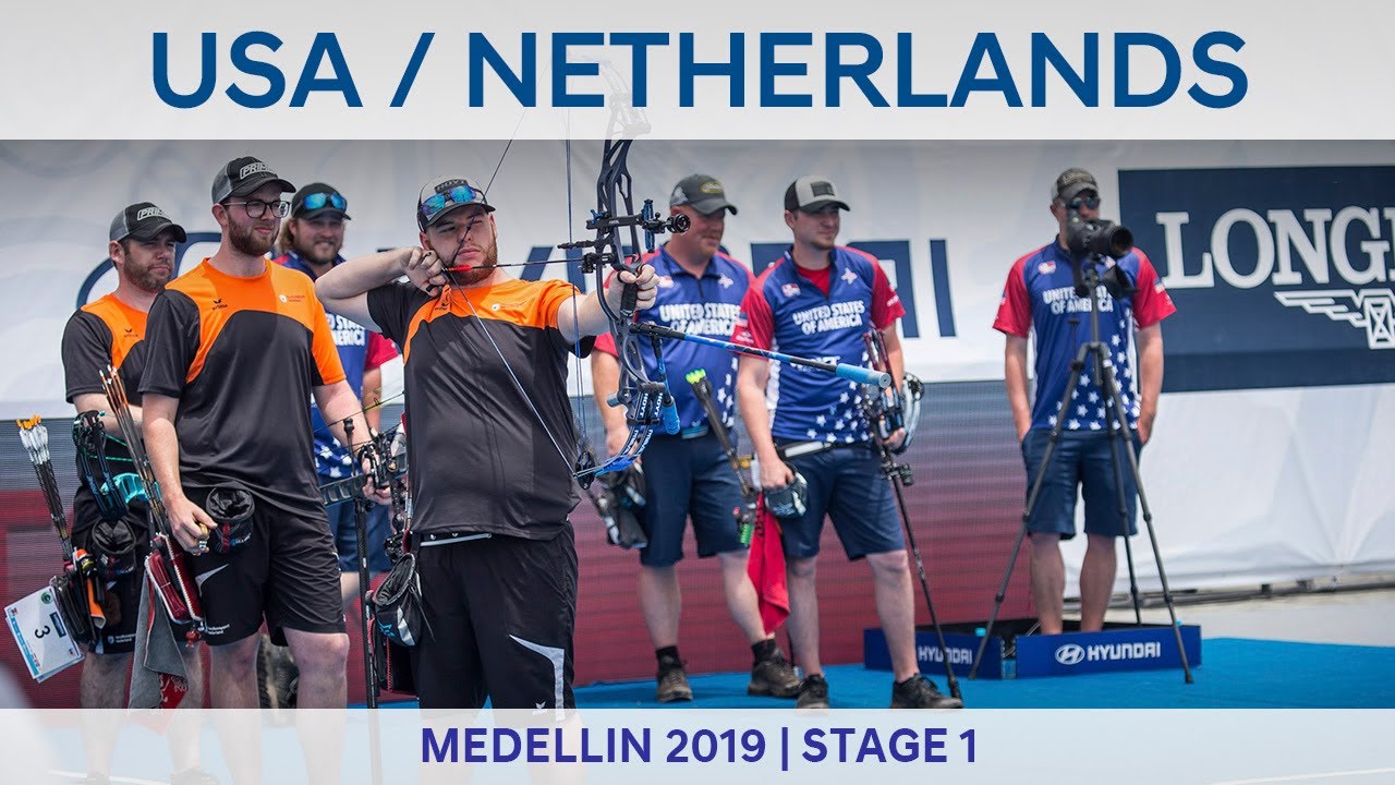 USA v Netherland – compound men's team bronze | Medellin 2019 World Cup S1