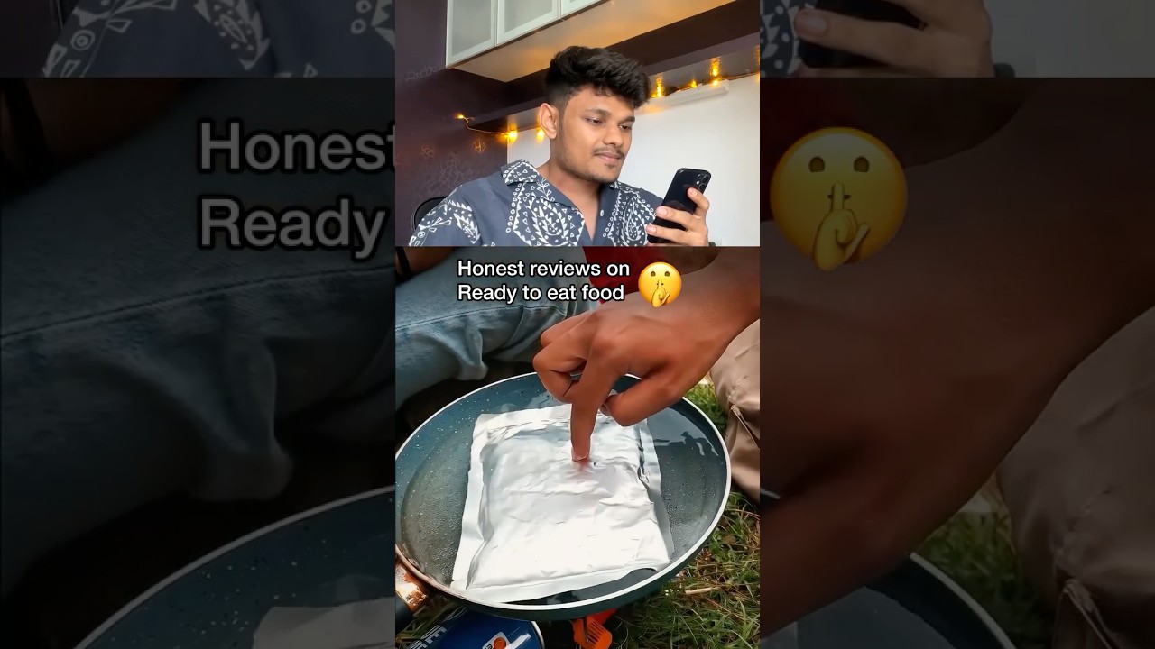 Honest Reviews on Ready to Eat food 🤫