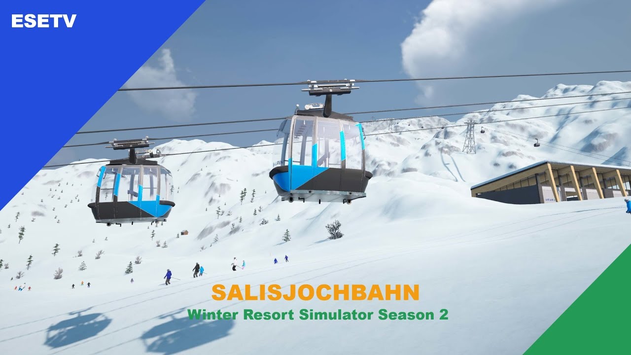 Salisjochbahn, Winter Resort Simulator Season 2 gameplay