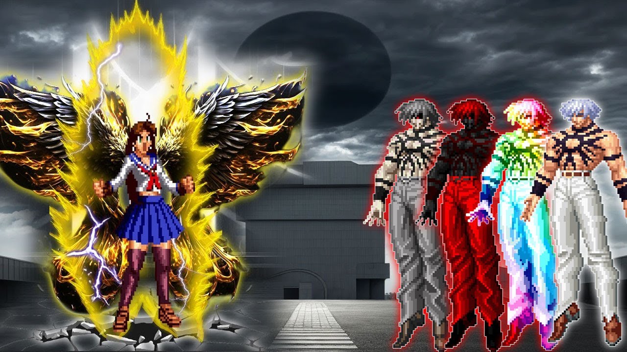 [Mugen KOF] Asuka G.Z Vs Super Orochi Team