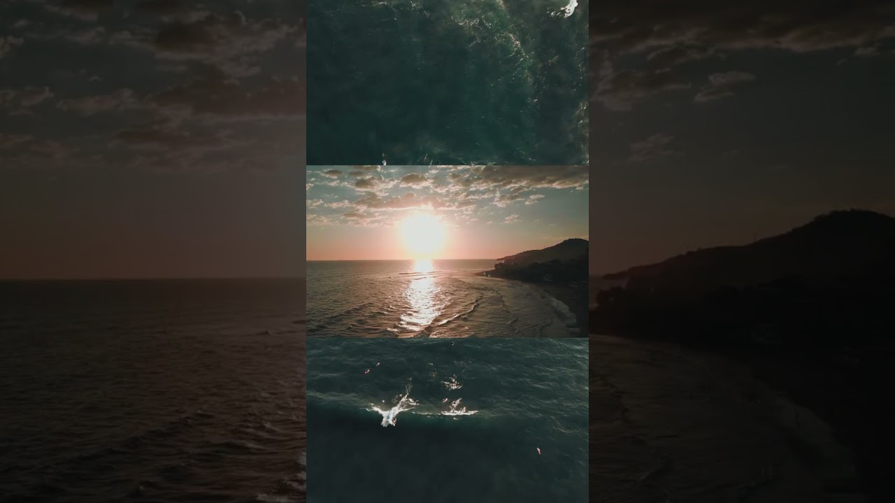 Surfing in El Salvador on DJI mini 3 pro