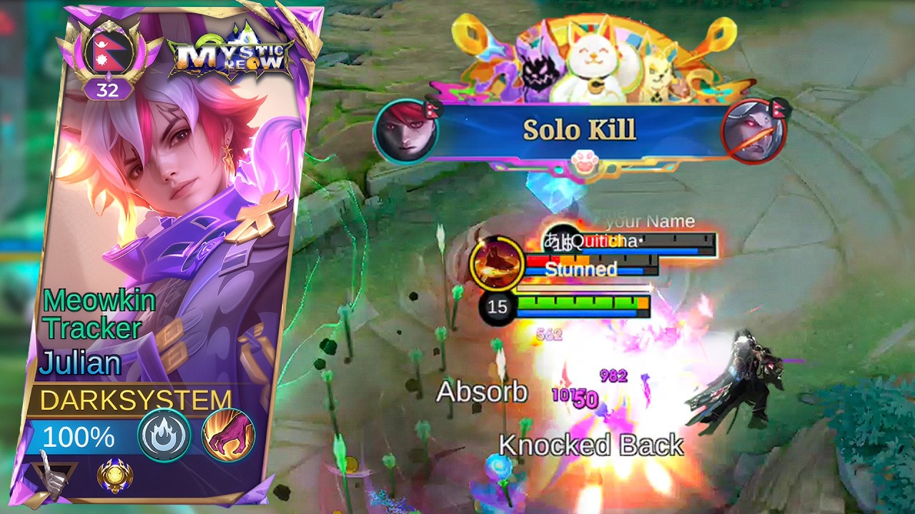 Секрет Джулиана, который профессиональные игроки от вас скрывают | Мета MLBB CC