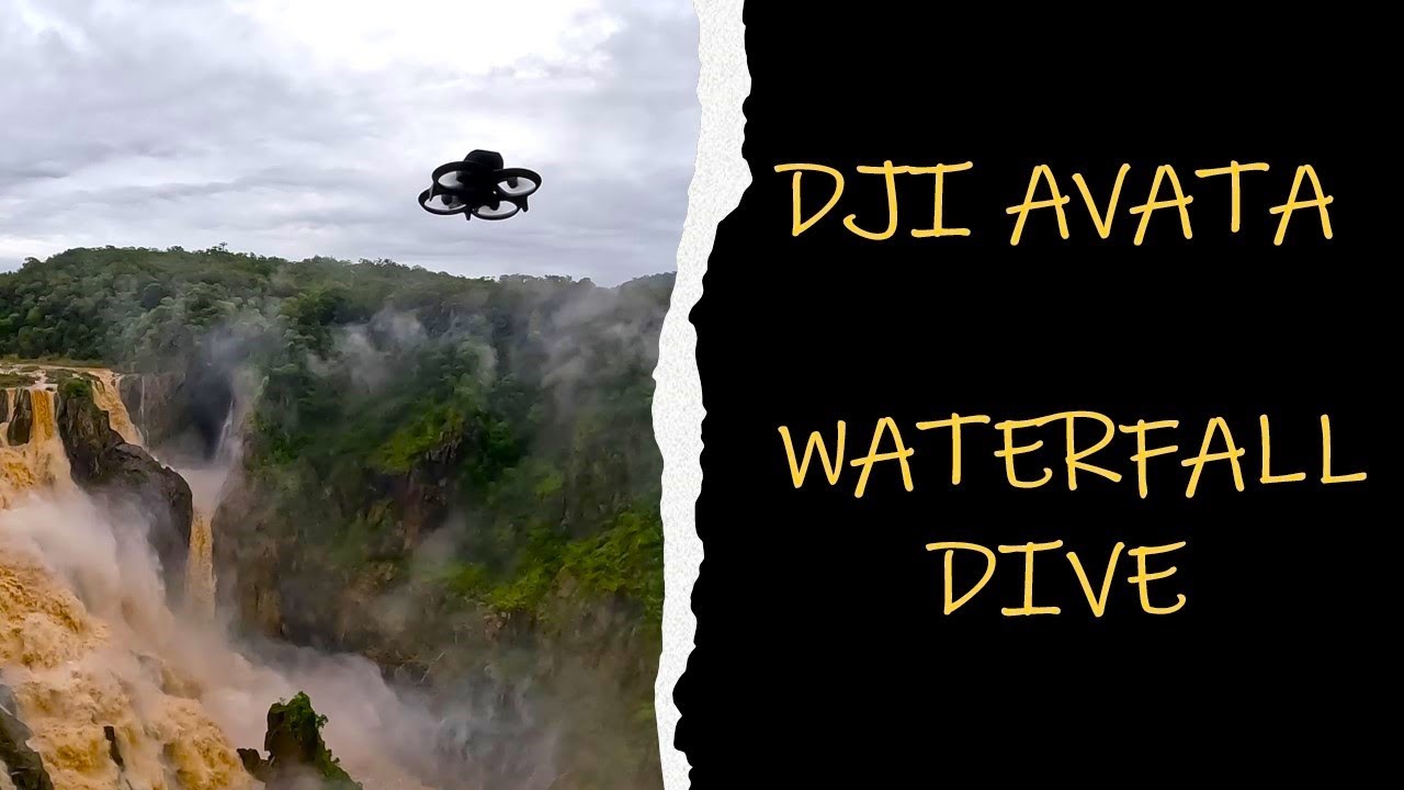 DJI AVATA Waterfall Dive 4K