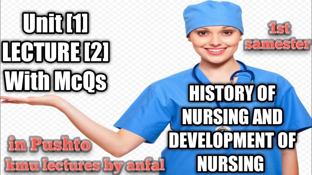 Nursing History andDevelopment|Nursing in Islam|| Unit#1|Lecture #2| kmu lecture by anfal in pushto