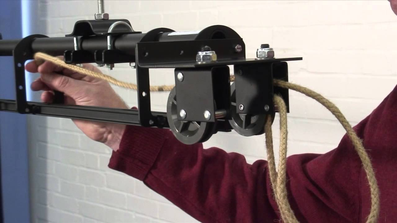 How to assemble a T60 curtain track with overlap and handline