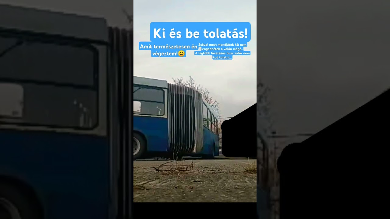 Tolat&aacute;som a BPI-130-al! #hungary #budapest #bkv#bkk#ikarus #435#BPI130 #Lucifer #tolat&aacute;s