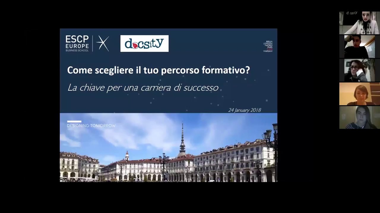 Seminario ESCP Europe - Come scegliere il tuo percorso formativo?